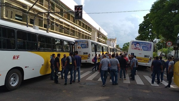 Paralização no transporte coletivo
