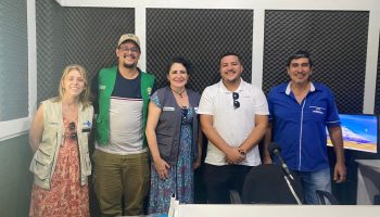 Foto; Ministério da Saúde, durante o Programa Epitaciolândia em  Ação com o Jornalista, Isnaydle Martins.